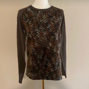 YAL NY Textured Front Sweater